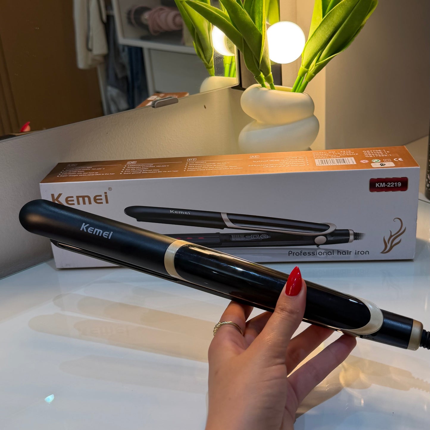 Lisseur Kemei Professionnel